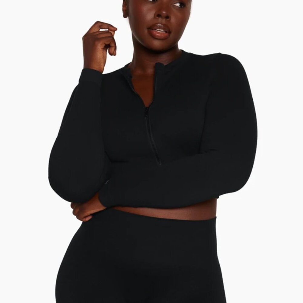 Set Active Sculpt Zip Up - Onyx (black)